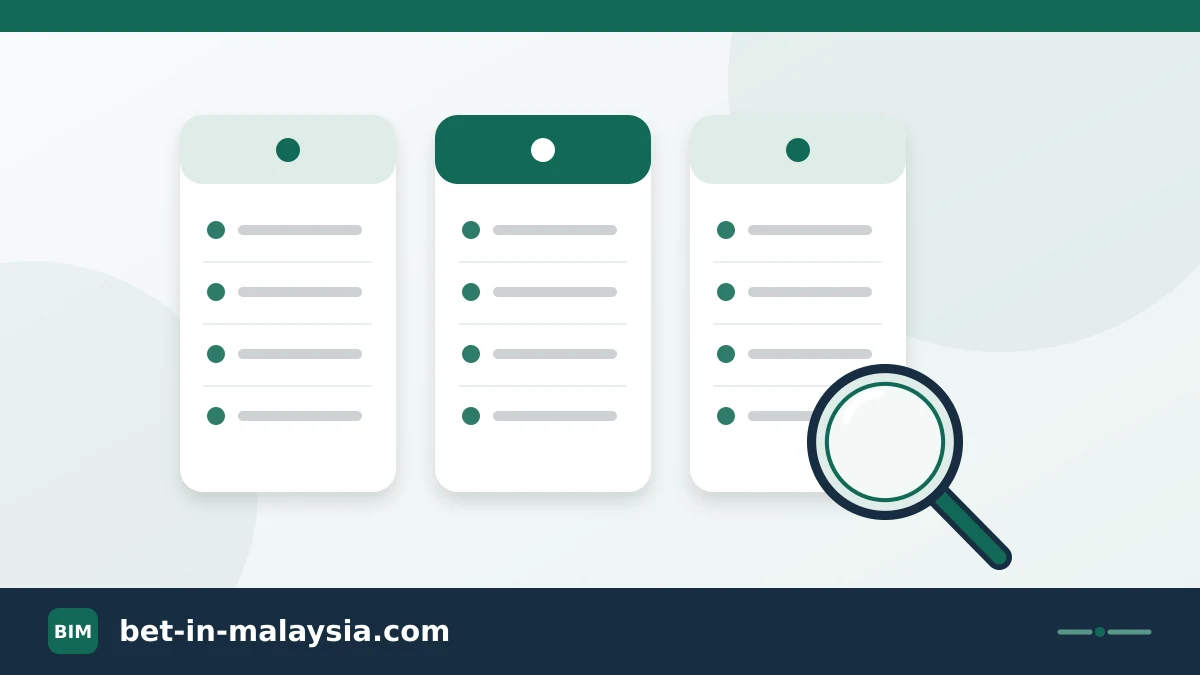 Tiga lajur perbandingan dan kanta pembesar