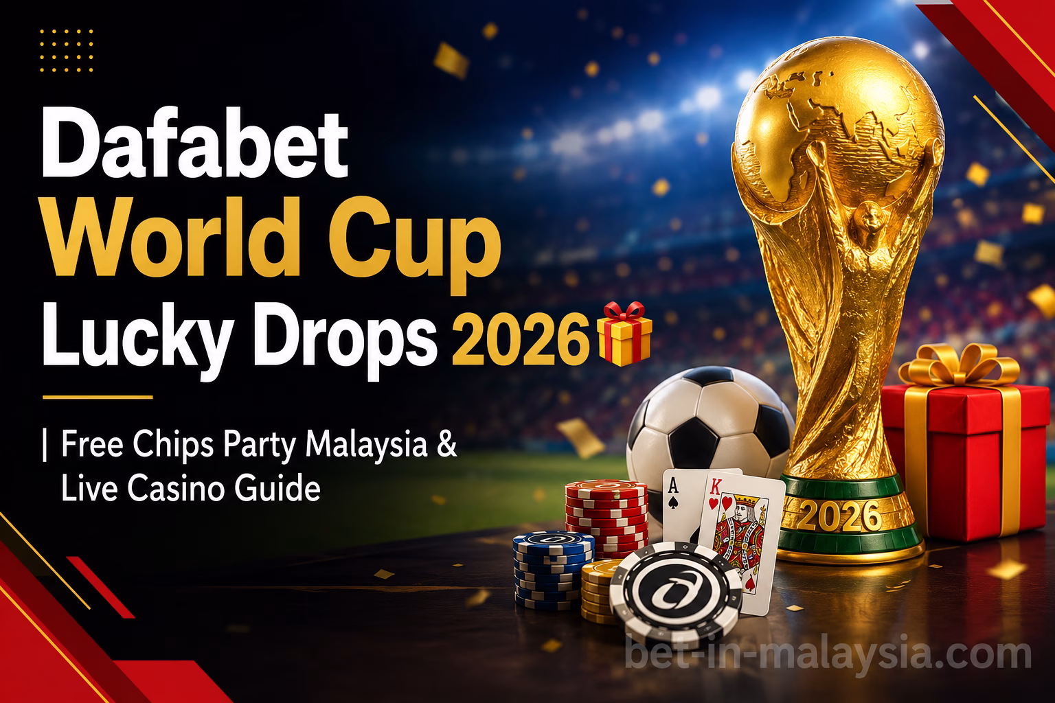 Dafabet World Cup Lucky Drops 2026 🎁 | Free Chips Party Malaysia & Live Casino Guide